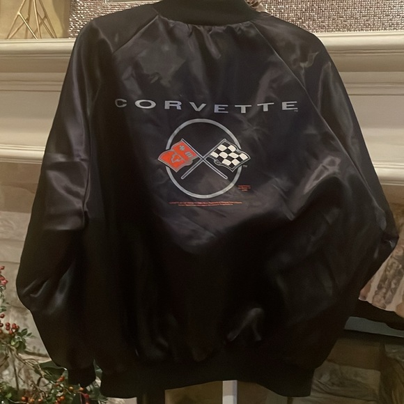 jackets-coats-vintage-corvette-satin-bomber-jacket-xlarge-poshmark